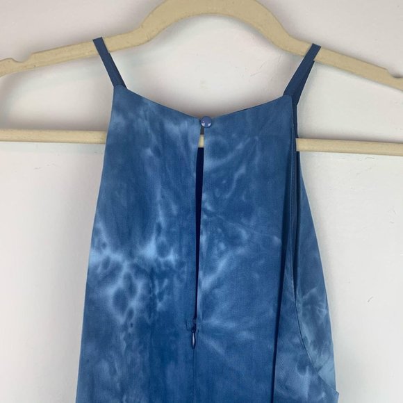 INA Blue Tie‎ Dye Dress with Fringe Tassels Sz M - Picture 6 of 10